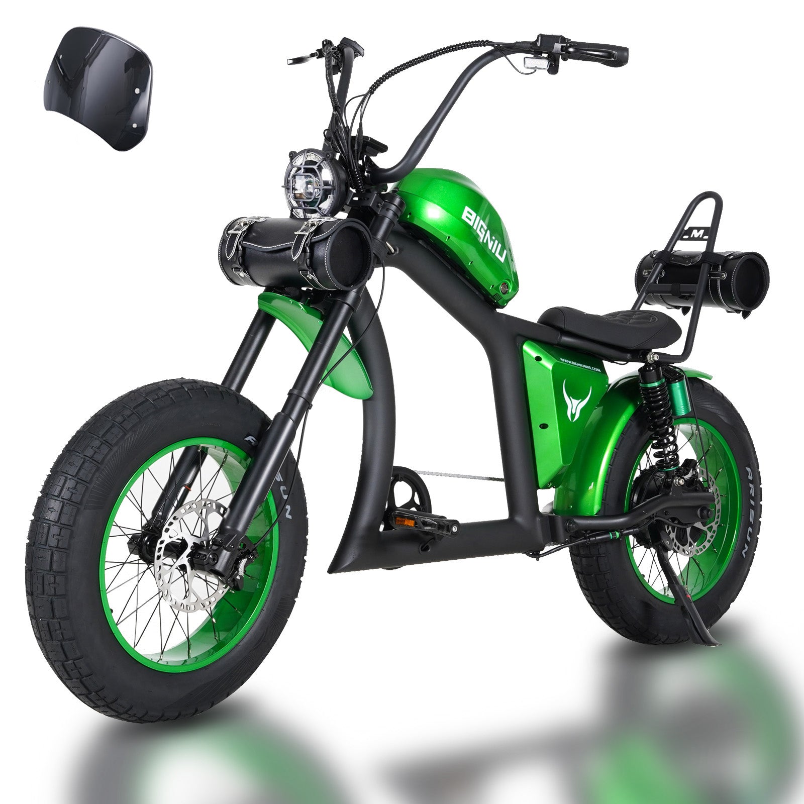 BIGNIU BG-X PRO Adult Electric Bike, 1500W Brushless Motor 52V