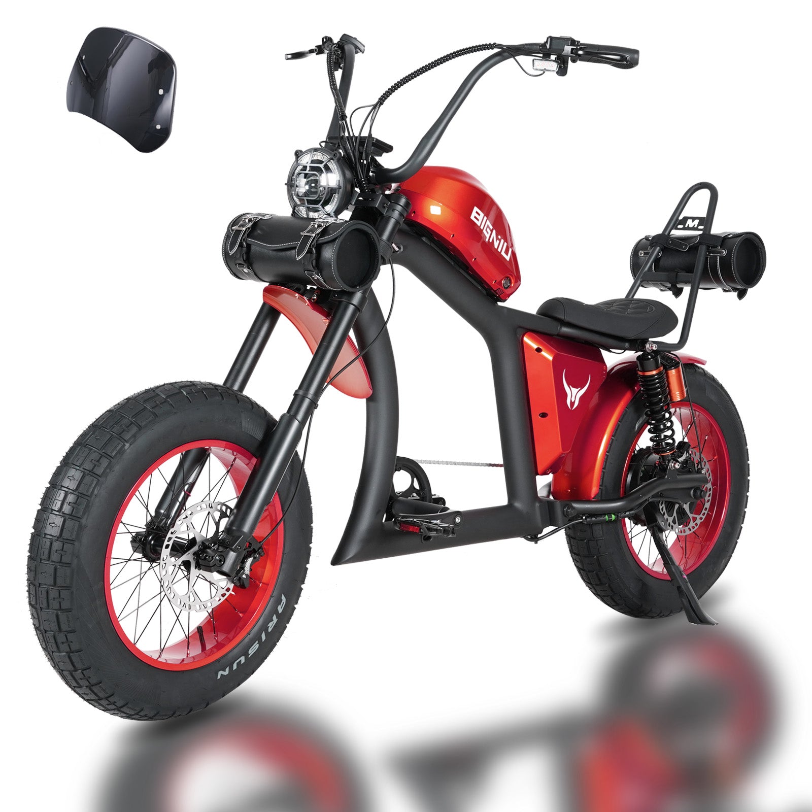 BIGNIU BG-X PRO Adult Electric Bike, 1500W Brushless Motor 52V